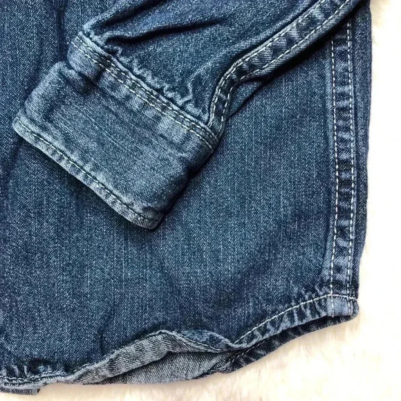 Carter’s Long Sleeved  Collared Jean Shirt Size 3T - Picture 12 of 16